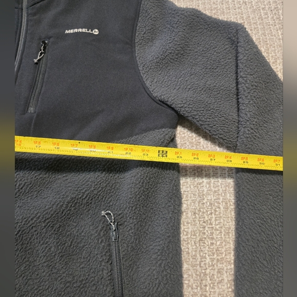 Merrell Fleece Jacket Men's Size XL Midweight Puffy Fleece - Picture 6 of 6